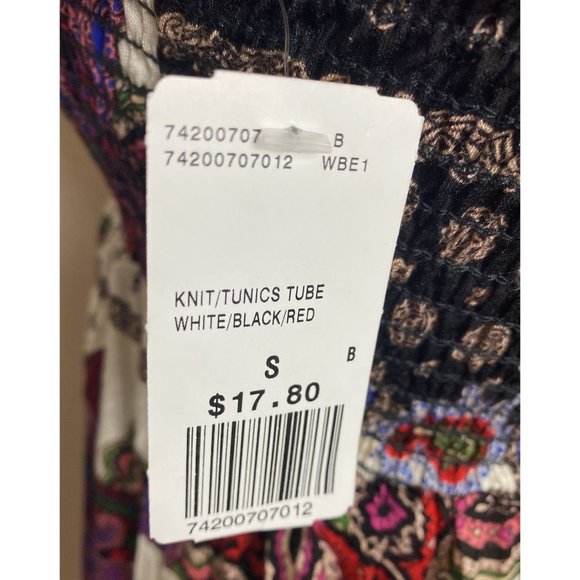 Forever 21 Multicolor Strapless Knit Tunic Tube Dress Size Small NWT - Picture 3 of 3